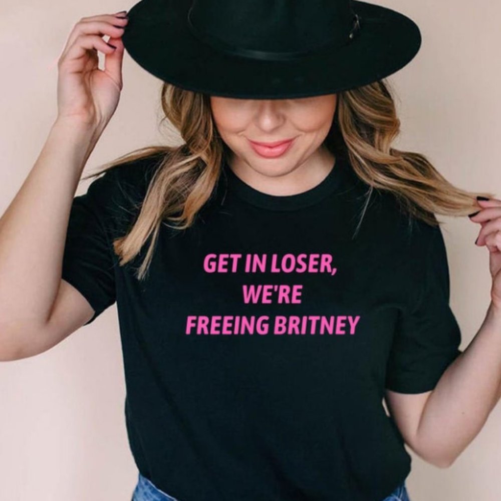 Get In Loser We're Freeing Britney shirt